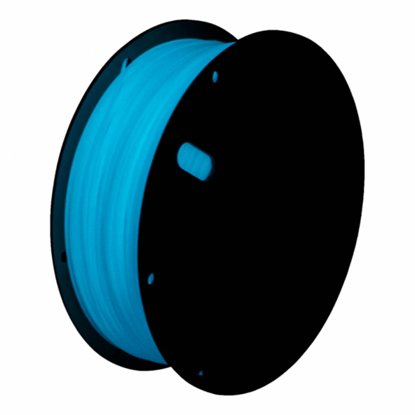 Polymaker PolyLite™ PLA svietiaca modrá (luminous blue)