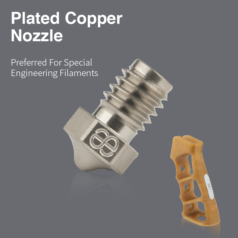 Phaetus plated copper nozzle 0.5