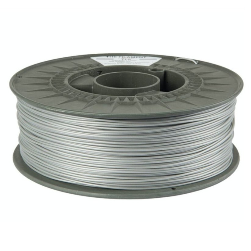 The Filament PLA strieborná (silver aluminium)