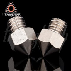 Trianglelab MK8 plated copper nozzle 0.6 Detail