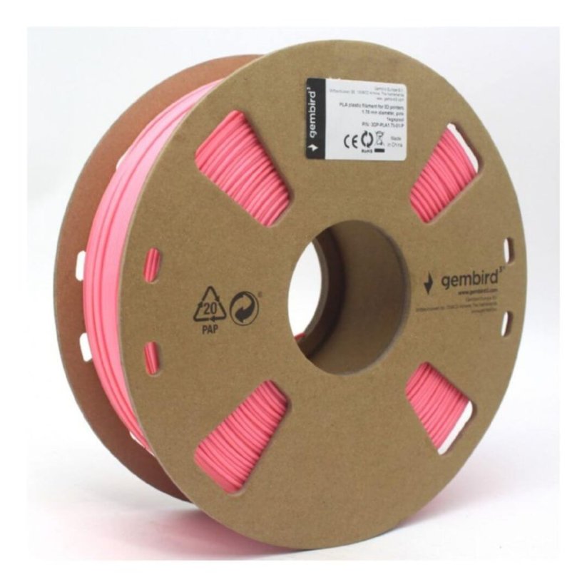 Gembird PLA ružová (pink)  1 kg