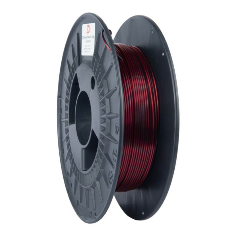 3DPower PLA SILK Dual Color - red/black 0,3 kg