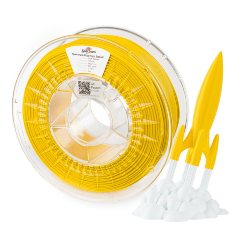 Spectrum PLA High  Speed žltá (true yellow)