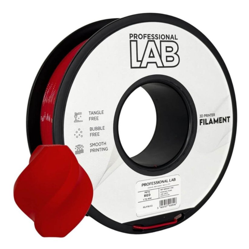 Professional Lab PETG červená (red)