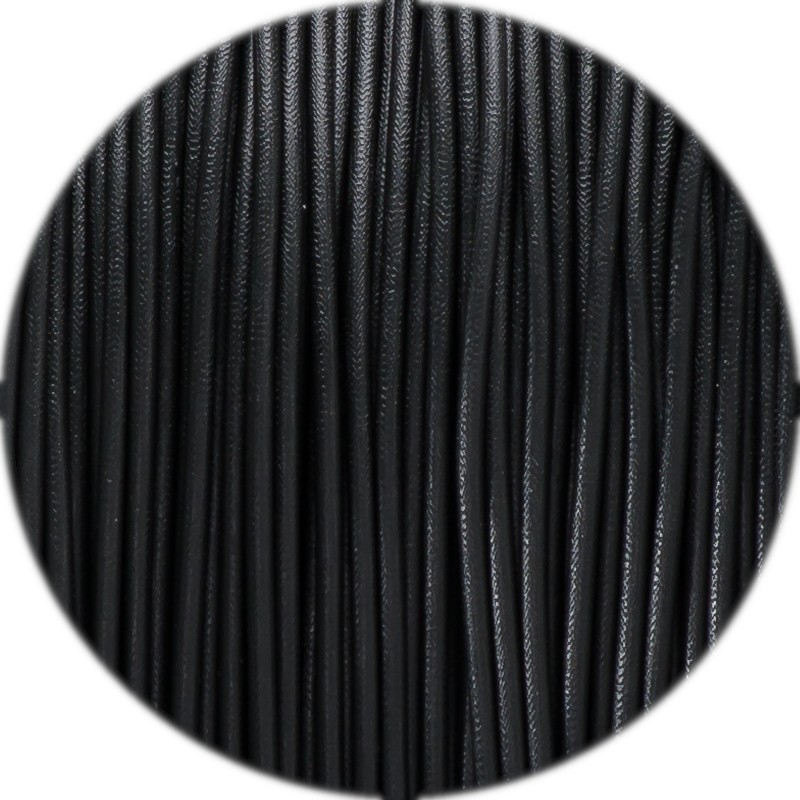 Filament Fiberlogy Fiberflex 30D čierna (black) - Farba