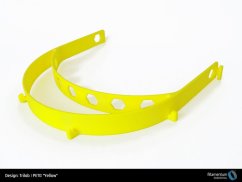 Filament Fillamentum PET-G yellow Covid Shield 3D printed