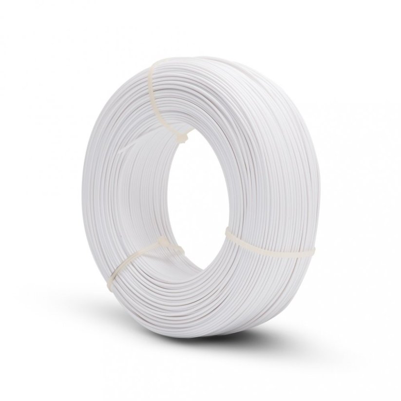 Filament Fiberlogy Refill ABS biela (white)