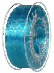 Devil Design PET-G modrá priehľadná (blue transparent)