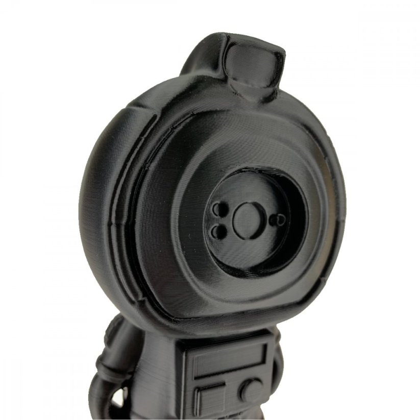 FIlament Fiberlogy R ABS antracitová čierna (anthracite) Výtlačok