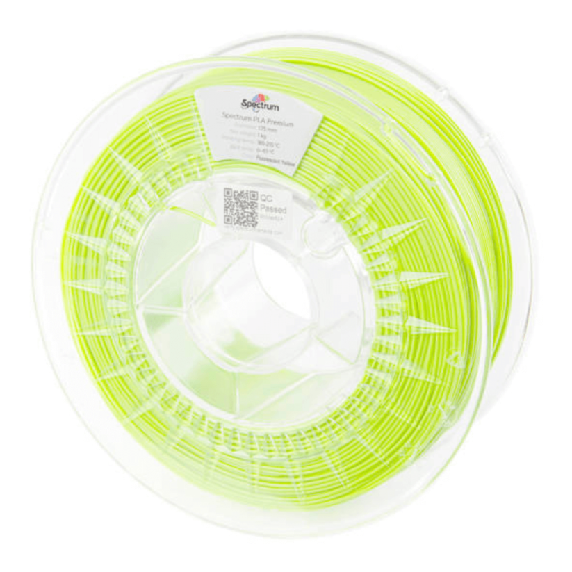 Spectrum Premium PLA fluorescenční žlutá (fluorescent yellow)