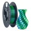 3DPower PLA SILK Dual Color - modrá/zelená 0,3 kg