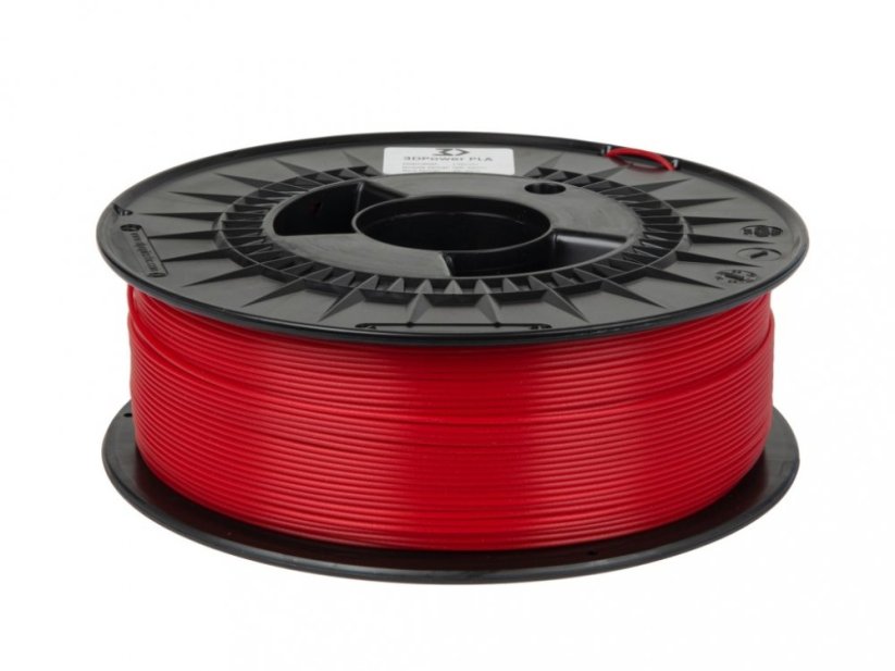 Filament 3DPower Basic PLA třešňová červená (cherry) Cívka