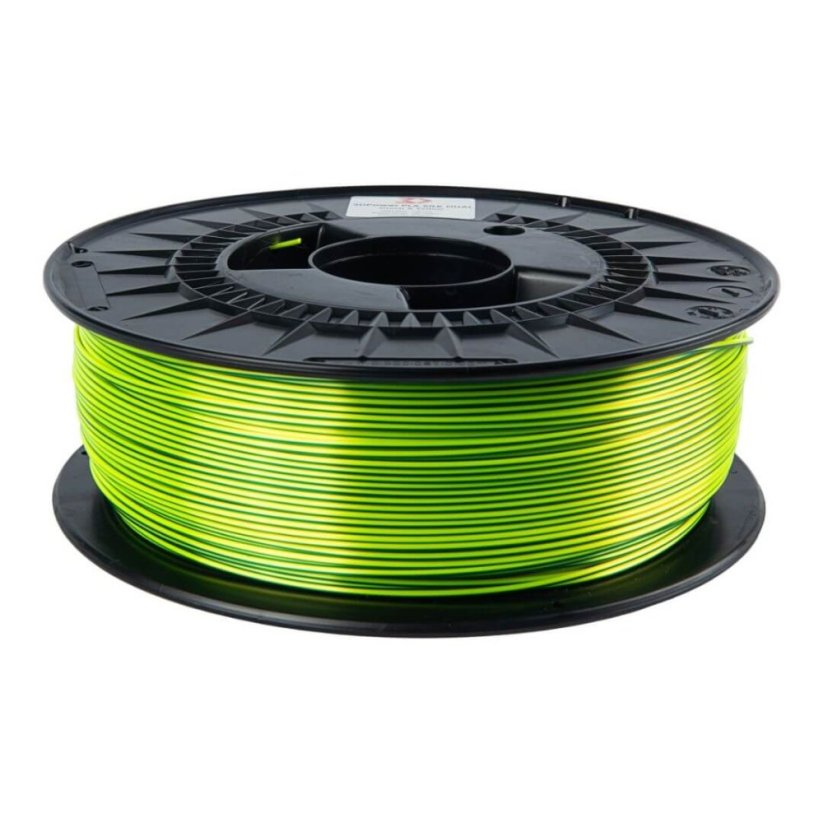 3DPower PLA SILK Dual Color - zelená/žltá (green/yellow)