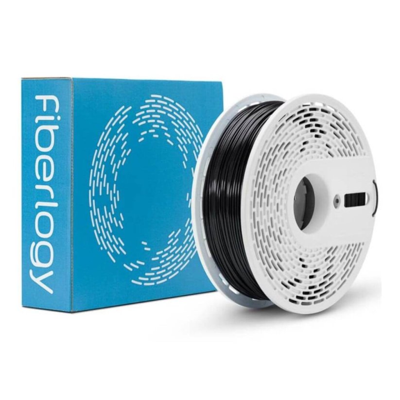 Fiberlogy ABS PLUS čierna (black) 0,85 kg