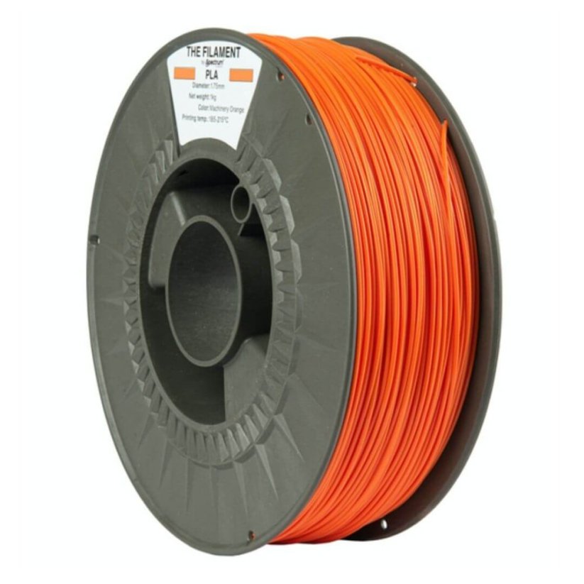 The Filament PLA machinery orange
