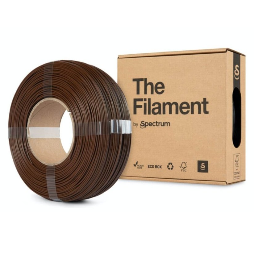 The Filament ReFill PLA hnedá (bison brown)