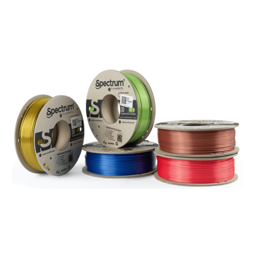 Spectrum 5pack PLA SILK 1,75mm (5x0,25kg)