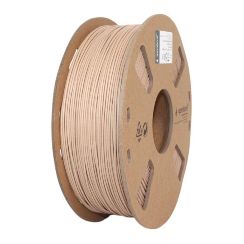 Gembird PLA Wood naturální  (wood natural) 1 kg
