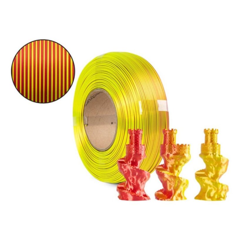 Spectrum ReFill PLA Magic SILK Solar flare