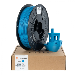 3DPower Hyper PLA modrá (Water Blue)