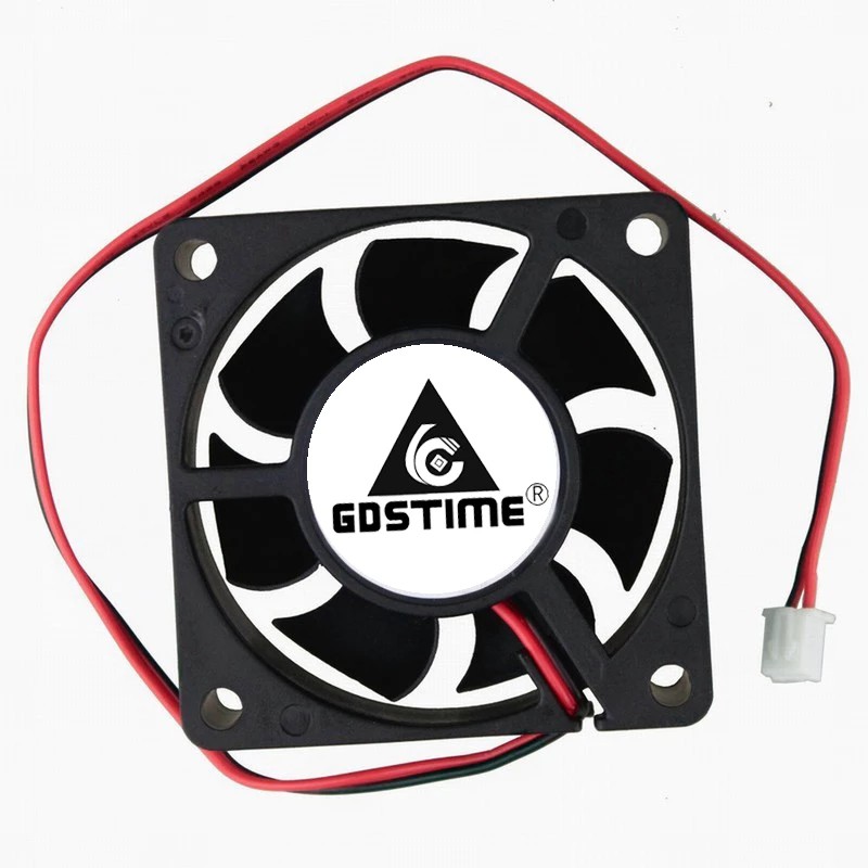 Gdstime Axiálny Ventilátor 6020 24V Dual Ball Prívodný kábel