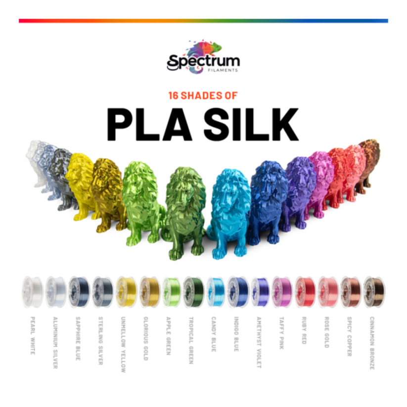 Spectrum PLA SILK Apple Green
