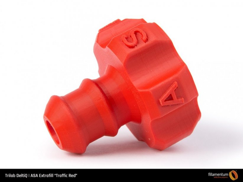 Filament Fillamentum Extrafill ASA červená (traffic red)  Záhradní hadice 3D výtisk