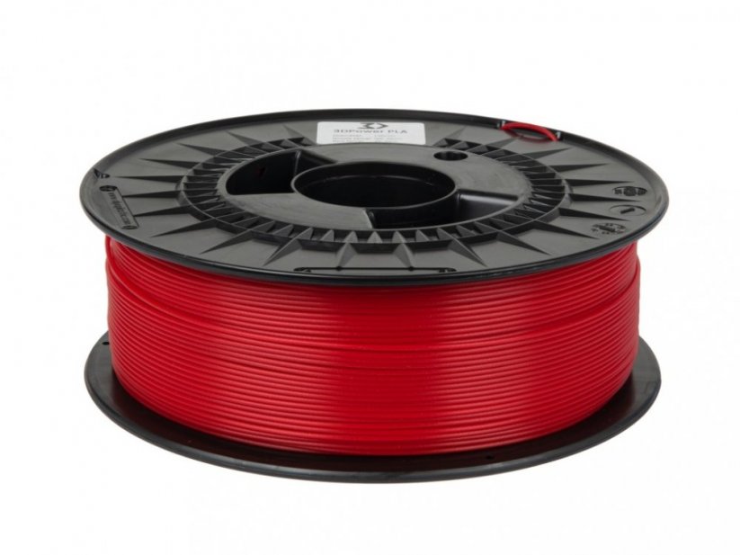 Filament 3DPower Basic PLA třešňová červená (cherry) Cívka
