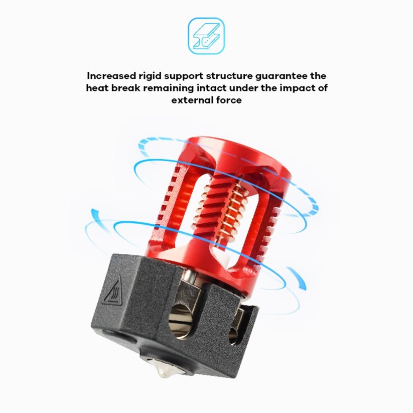 Phaetus Voron Dragon Hotend HF vysoký průtok Rigidní struktura