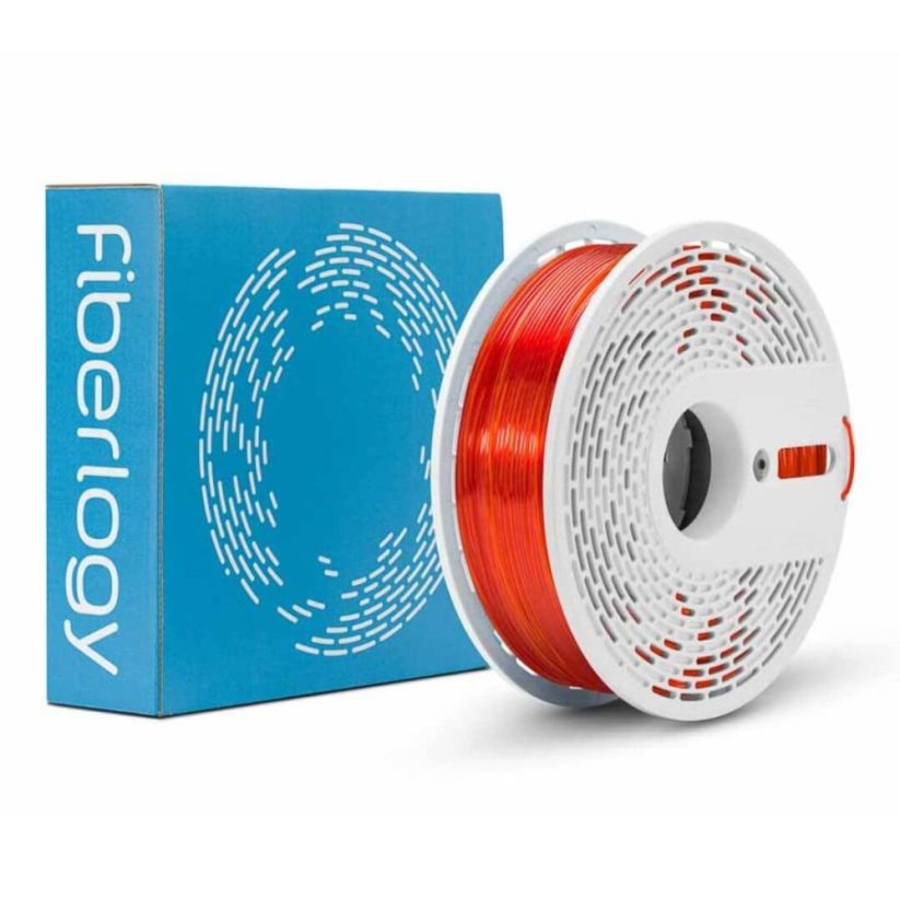 Fiberlogy Easy PET-G transparentní oranžová (orange)  0,85 kg
