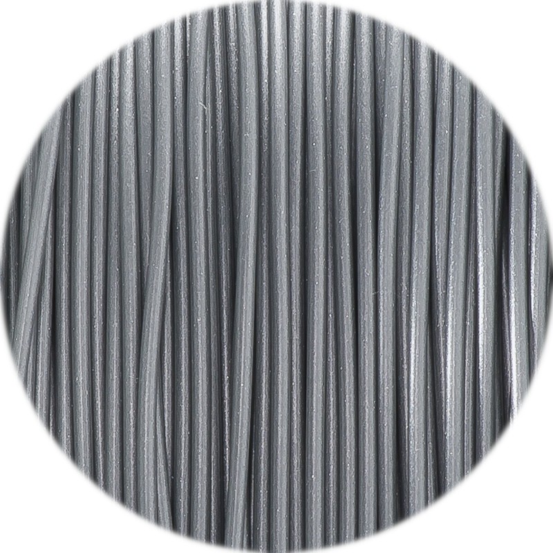 Filament Fiberlogy Refill Easy PLA ocelovo šedá (inox) Farba