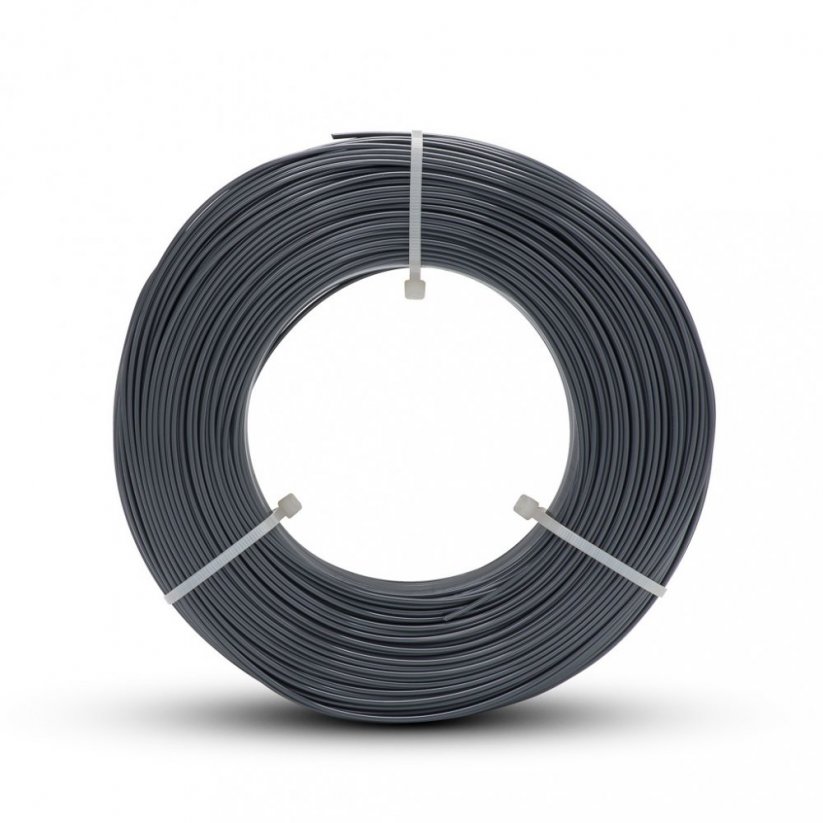 Filament Fiberlogy Refill ABS grafitová tmavě šedá (graphite) Cívka