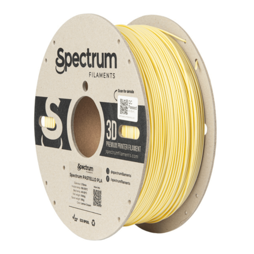 Spectrum Pastello PLA lemon cream