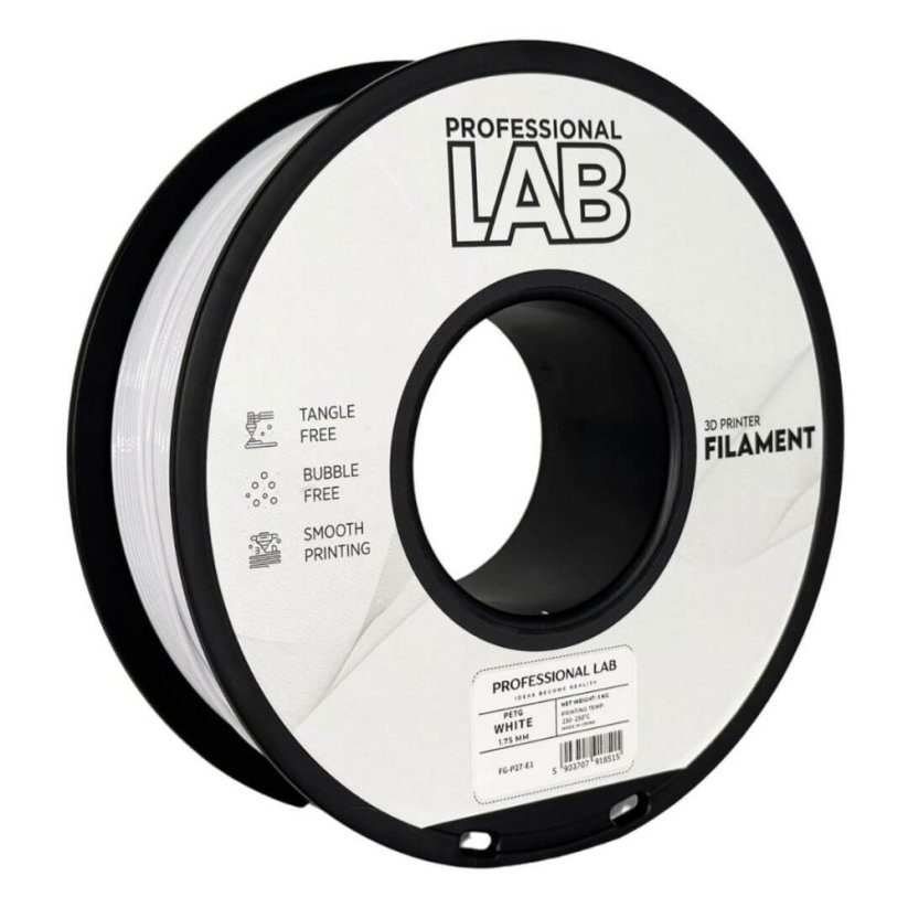 Professional Lab PETG biela (white)