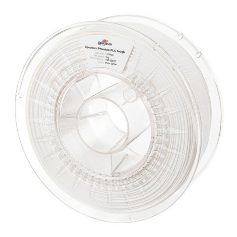 Spectrum PLA Tough polárna biela (polar white)
