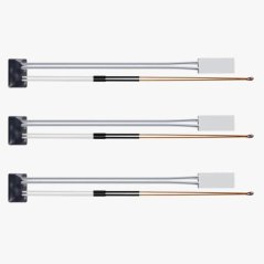 Bambu Lab P1P ceramic heater and thermistor