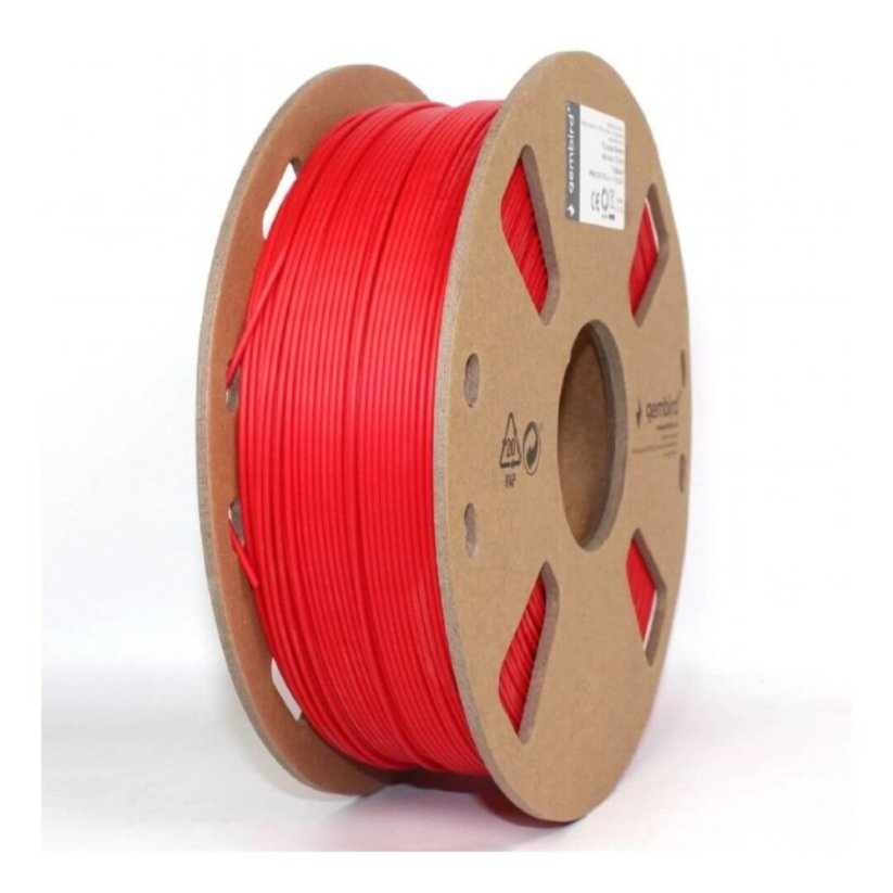 Gembird PLA Plus červená (red) 1 kg