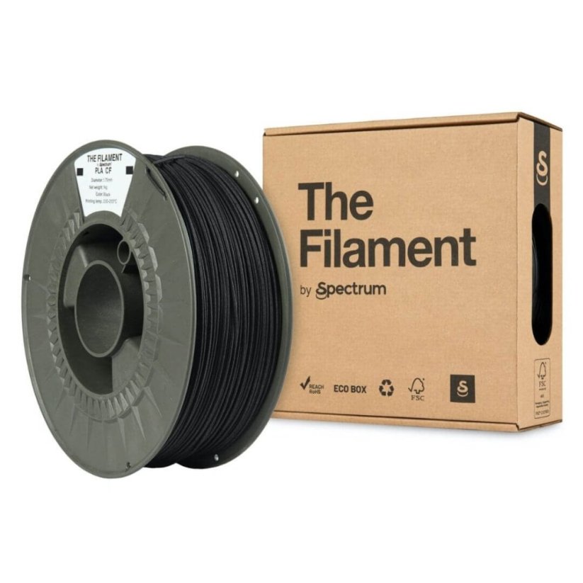 The Filament PLA CF black