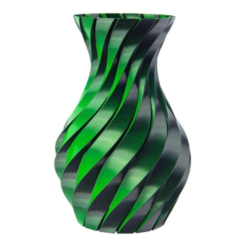 3DPower PLA SILK Dual Color - green/black 0,3 kg