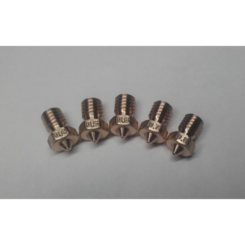 Techmodel V6 tryska 0,8 mosaz (brass) Varianty