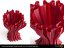 Fillamentum Extrafill PLA fialově červená (purple red) vázy 3D tlač