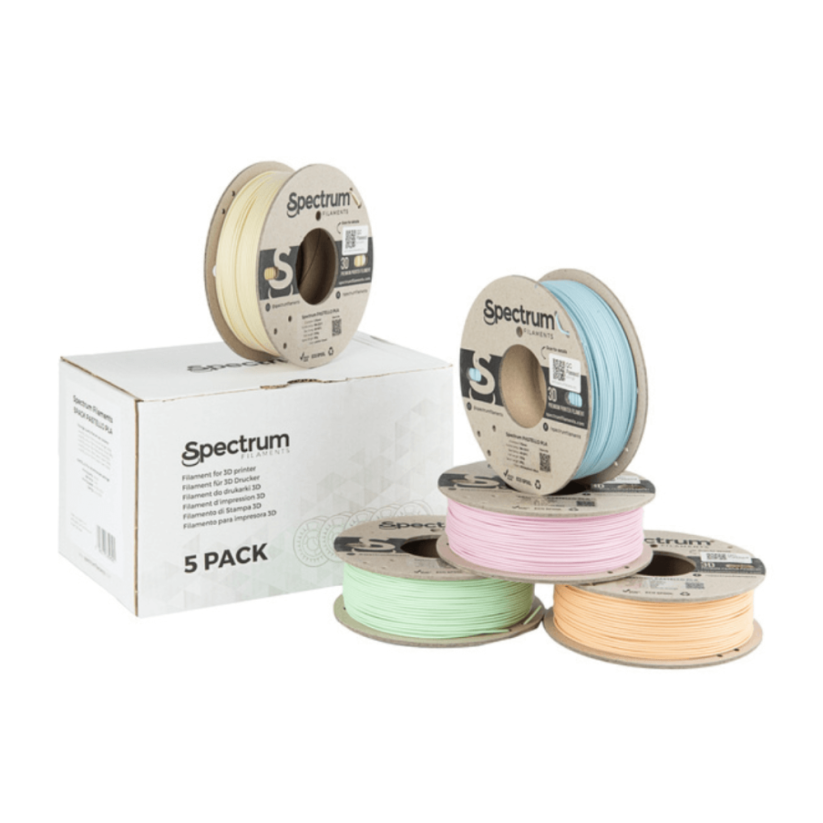 Spectrum 5PACK Pastello PLA 1.75mm (5x 0.25kg)