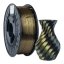3DPower PLA SILK Dual Color - zlatá/čierna (gold/black)