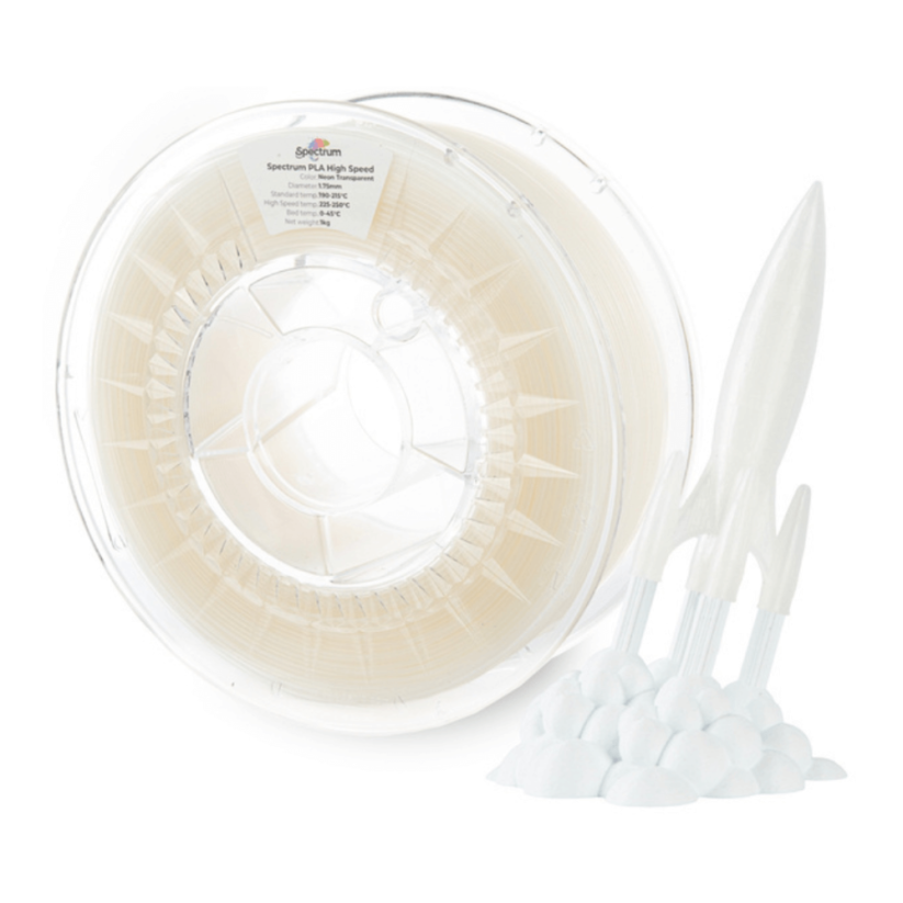 Spectrum PLA High Speed neon transparent UV