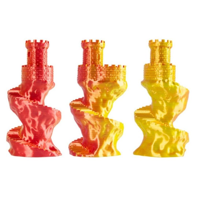 Spectrum PLA Magic SILK solar flare