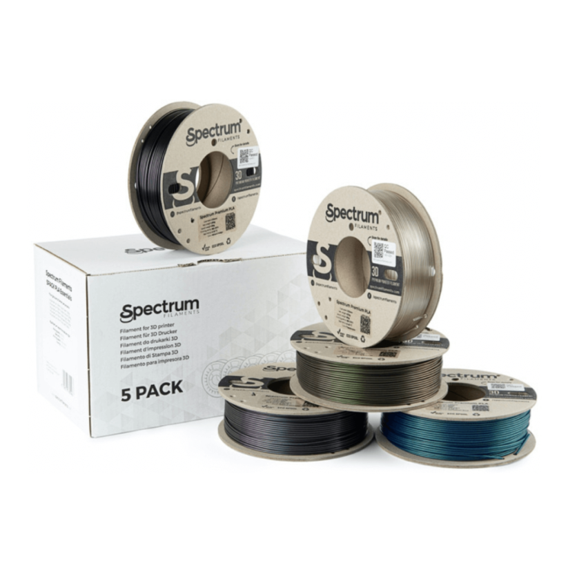 Spectrum 5PACK PLA Essentials 1,75 mm (5 x 0,25 kg)