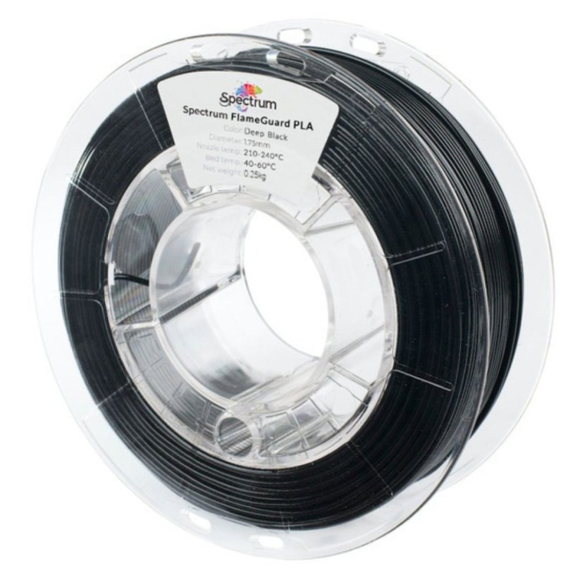 Spectrum FlameGuard PLA čierna (midnigkht black)