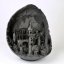 Filament Fiberlogy Refill R PLA anthracite 3D printed castle Filament Fiberlogy Refill R PLA anthracite 3D printed castle