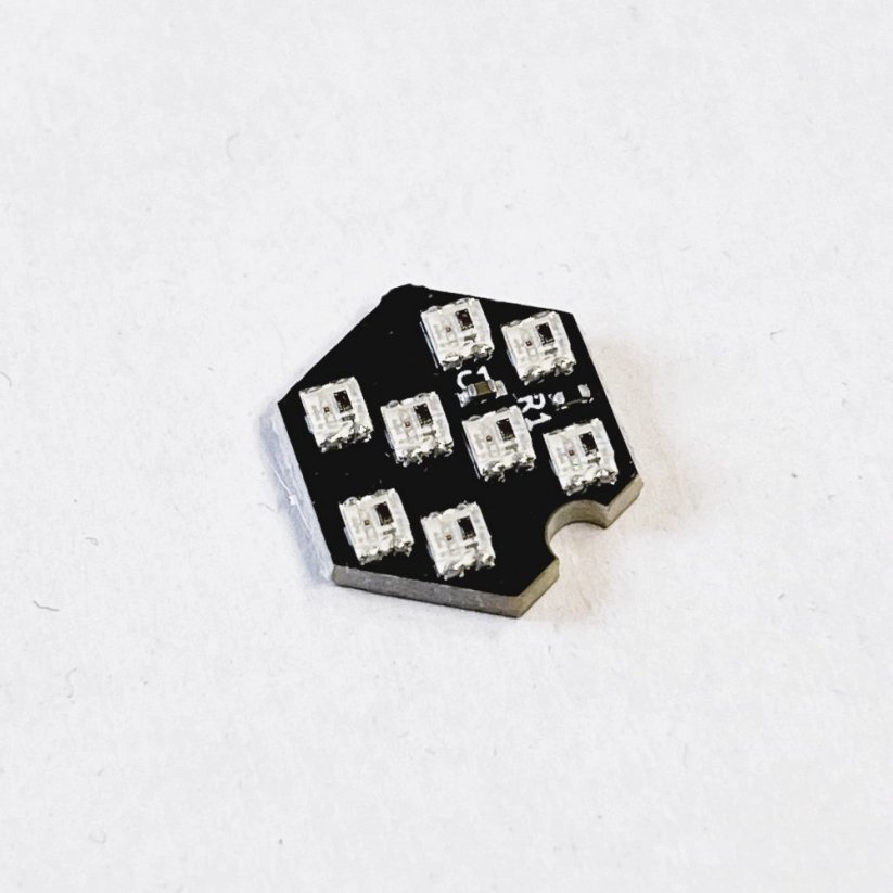 Rainbow BARF Logo LED for Voron StealthBurner Detail