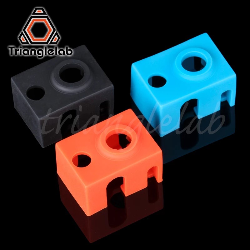 Trianglelab V6 oranžový silikónový návlek (silicone sock)